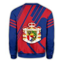 Liechtensteins Coat Of Arms Sweatshirt Rockie RLT6 - Wonder Print Shop