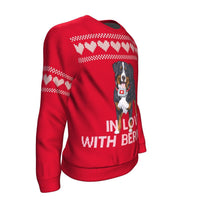 Switzerland All Over Sweatshirt In Love With Berners RLT13 - Wonder Print Shop