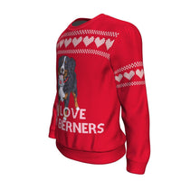 Switzerland All Over Sweatshirt In Love With Berners RLT13 - Wonder Print Shop
