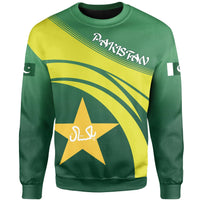 Wonder Print Shop Pakistan Star Cricket Sweatshirt RLT13 - Wonder Print Shop