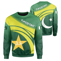 Wonder Print Shop Pakistan Star Cricket Sweatshirt RLT13 - Wonder Print Shop