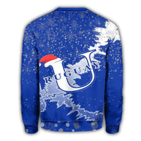 Uruguay Christmas Coat Of Arms Sweatshirt X Style8 RLT6 - Wonder Print Shop
