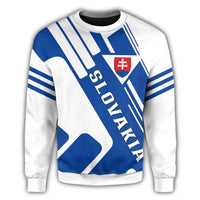 Slovakia Coat Of Arms Sweatshirt Rockie RLT13 - Wonder Print Shop
