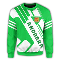 Andorra Coat Of Arms Sweatshirt Rockie RLT8 - Wonder Print Shop