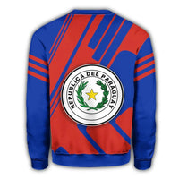 Paraguay Coat Of Arms Sweatshirt Rockie RLT7 - Wonder Print Shop