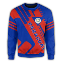 Paraguay Coat Of Arms Sweatshirt Rockie RLT7 - Wonder Print Shop