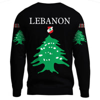 Lebanon - United Sweatshirt Knitted Long - Sleeved Sweater RLT6 - Wonder Print Shop