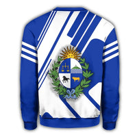 Uruguay Coat Of Arms Sweatshirt Rockie RLT6 - Wonder Print Shop