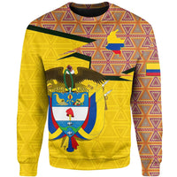 Colombia Sweatshirt - Home (Knitted Long-Sleeved Sweater) RLT7 - Wonder Print Shop