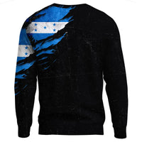 Honduras in Me Sweatshirt - Special Grunge Style Knitted Long - Sleeved Sweater RLT8 - Wonder Print Shop
