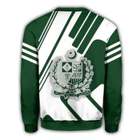 Pakistan Coat Of Arms Sweatshirt Rockie RLT13 - Wonder Print Shop