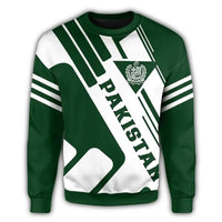 Pakistan Coat Of Arms Sweatshirt Rockie RLT13 - Wonder Print Shop