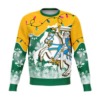 Lithuania Christmas Sweatshirt Oak Leaves - Lietuva RLT6 - Wonder Print Shop