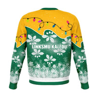 Lithuania Christmas Sweatshirt Oak Leaves - Lietuva RLT6 - Wonder Print Shop