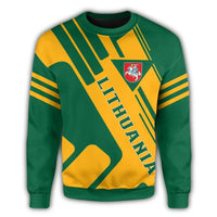 Lithuania Coat Of Arms Sweatshirt Rockie RLT6 - Wonder Print Shop