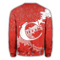 Chile Christmas Coat Of Arms Sweatshirt X Style RLT7 - Wonder Print Shop
