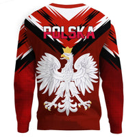 Poland Sweatshirt Coat of Arms of Poland New Release RLT7 - Wonder Print Shop