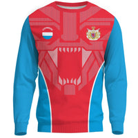Luxembourg Sweatshirt Strong Lion RLT6 - Wonder Print Shop