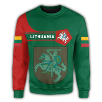 Lithuania Coat Of Arms Sweatshirt Simple Style8 RLT6 - Wonder Print Shop
