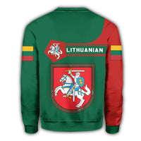 Lithuania Coat Of Arms Sweatshirt Simple Style8 RLT6 - Wonder Print Shop