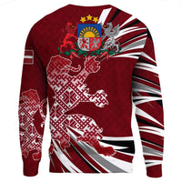 Latvia - The Latvian Lion Sweatshirt RLT6 - Wonder Print Shop