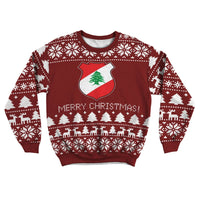 Lebanon sweatshirt - Xmas RLT6 - Wonder Print Shop
