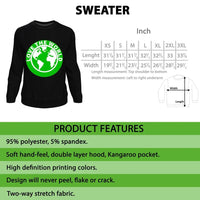 (Lietuva) Lithuania Sweatshirt - Lithuanian Iron Wolf Yellow RLT6 - Wonder Print Shop