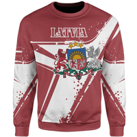 Latvia Sweater shirt - Latvia Pride RLT6 - Wonder Print Shop