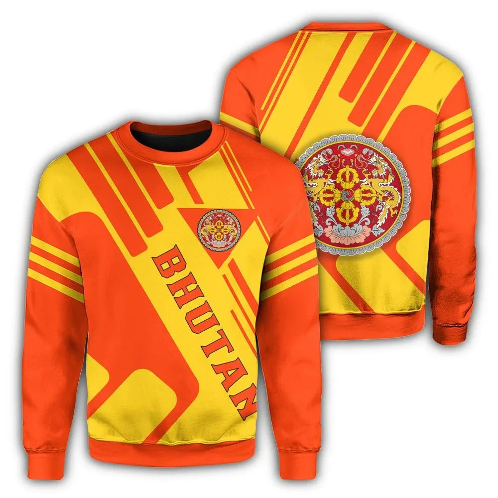 bhutan-coat-of-arms-sweatshirt-rockie