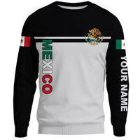 (Custom) Mexico Sweatshirt Coat Of Arms Map Flag RLT13 - Wonder Print Shop