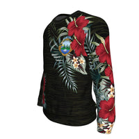 Costa Rica Hibiscus Sweatshirt/Sweater RLT13 - Wonder Print Shop