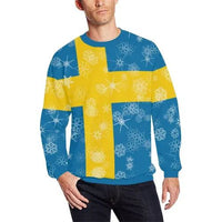 Sweden Flag Christmas Sweatshirt RLT7 - Wonder Print Shop