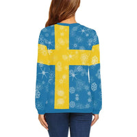 Sweden Flag Christmas Sweatshirt RLT7 - Wonder Print Shop