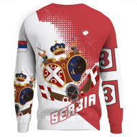 Serbia Sweatshirt Revolutionary Flag RLT7 - Wonder Print Shop