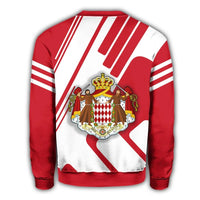 Monaco Coat Of Arms Sweatshirt Rockie RLT6 - Wonder Print Shop