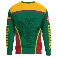 Lithuania Sweatshirt Active Warrior RLT6 - Wonder Print Shop
