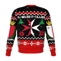 Malta Christmas Sweatshirt RLT12 - Wonder Print Shop