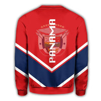 Panama Coat Of Arms Sweatshirt Lucian Style RLT13 - Wonder Print Shop
