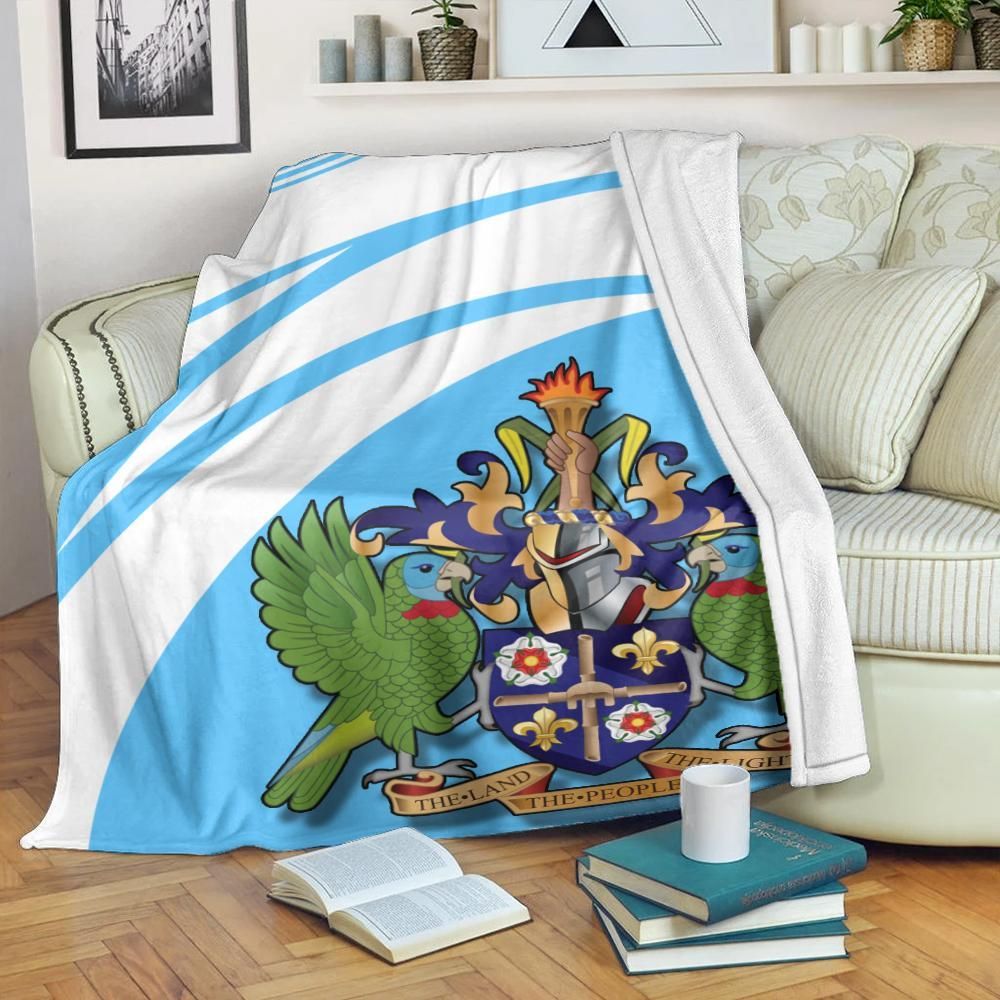 saint-lucia-coat-of-arms-premium-blanket-cricket
