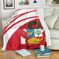 peru-coat-of-arms-premium-blanket-cricket