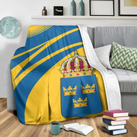sweden-coat-of-arms-premium-blanket-cricket