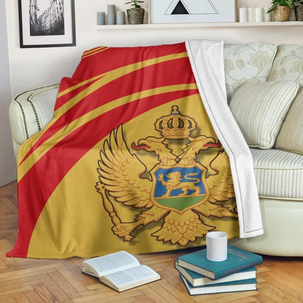 montenegro-coat-of-arms-premium-blanket-cricket