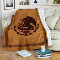 mexico-premium-blanket-maya-coat-of-arms-vintage