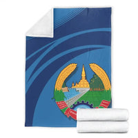 laos-coat-of-arms-premium-blanket-cricket
