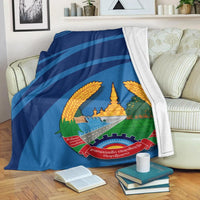 laos-coat-of-arms-premium-blanket-cricket