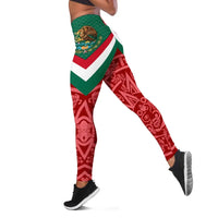 mexico-leggings-mexico-coat-of-arms-with-aztec-patterns
