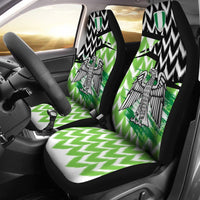 Nigeria Car Seat Covers Home The Super Eagles Set Of Two RLT8 - Wonder Print Shop