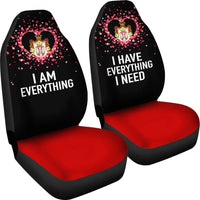 Serbia Car Seat Covers Couple Valentine Everthing I Need Set Of Two RLT7 - Wonder Print Shop