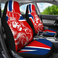 Norway Lion Car Seat Covers RLT7 - Wonder Print Shop