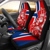 Norway Lion Car Seat Covers RLT7 - Wonder Print Shop